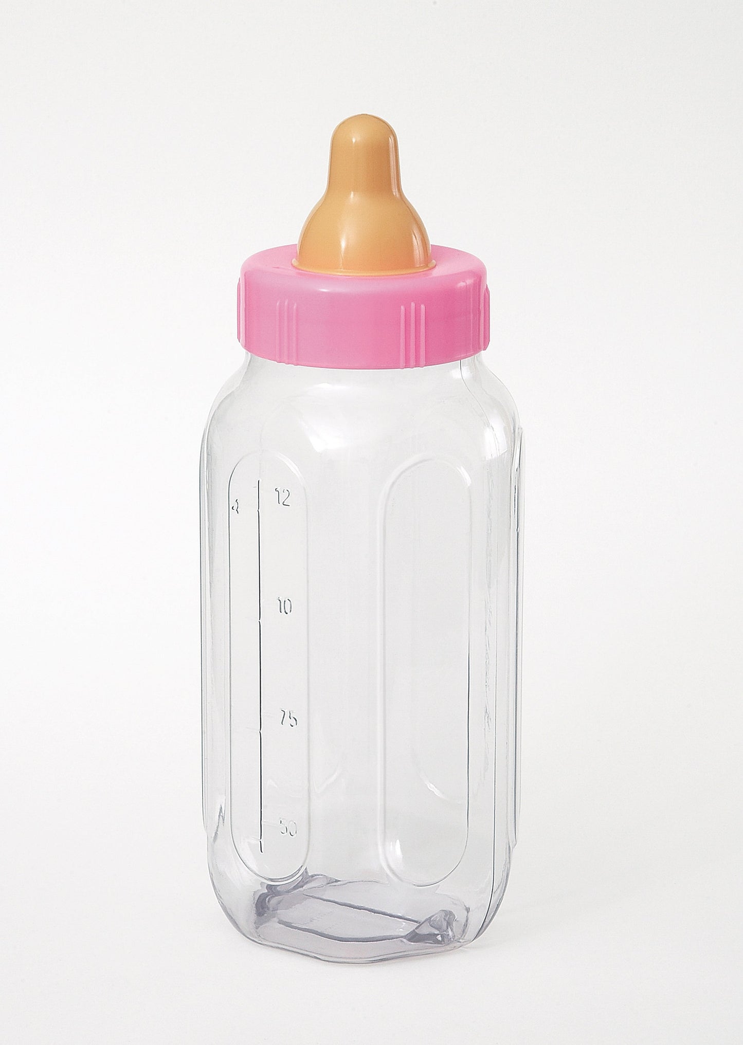 Pink Baby Bottle Bank Favour,[product type] - Baby Showers and More
