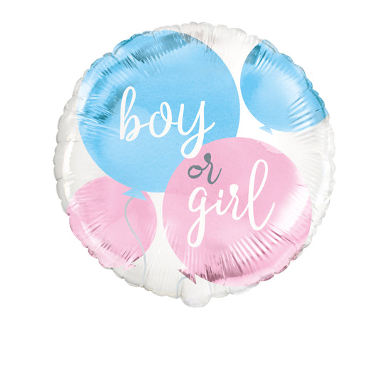 New Gender Reveal Foil Balloon