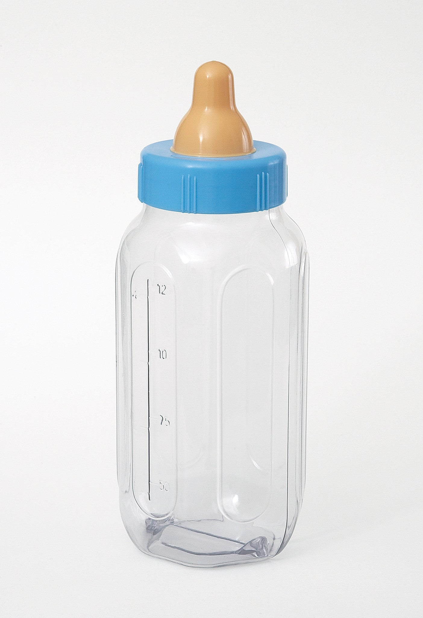 Blue Baby Bottle Bank Favour,[product type] - Baby Showers and More