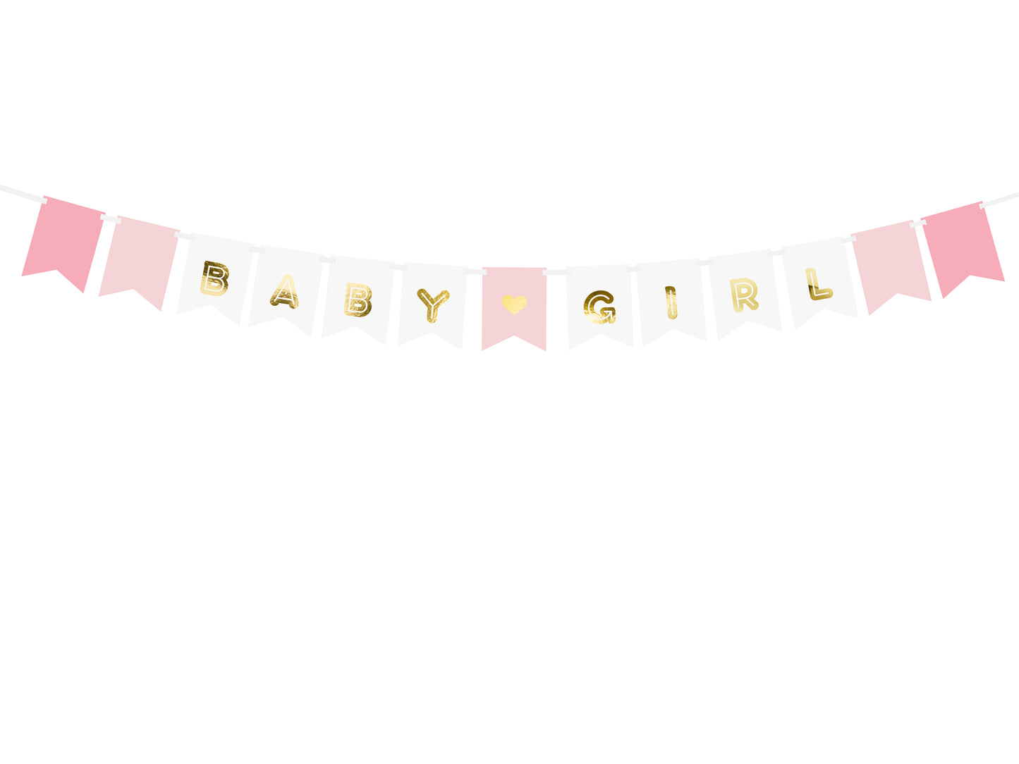 Baby Girl Luxury Ribbon Banner - Uk Baby Shower Co ltd