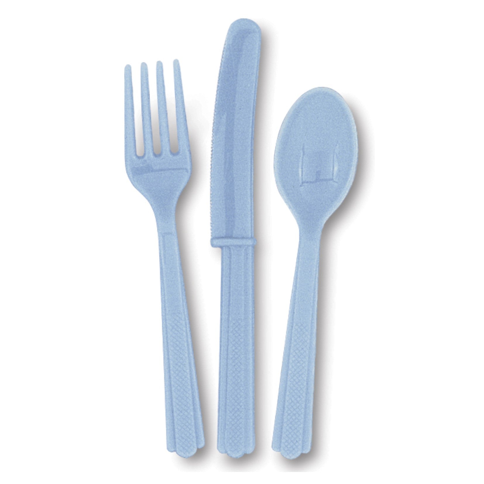 Powder Blue Cutlery Pack,[product type] - Baby Showers and More