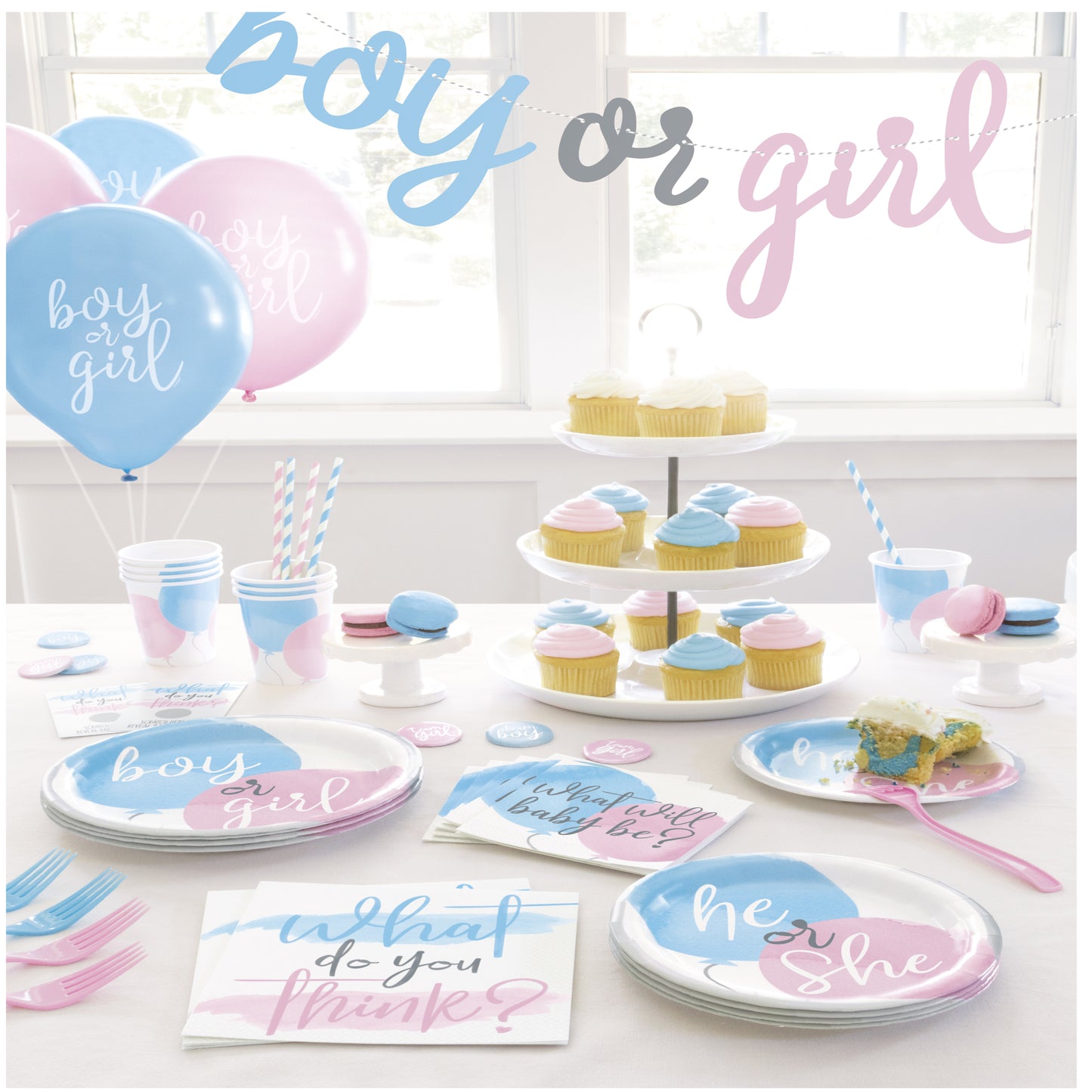 Gender Reveal Tablecover NEW