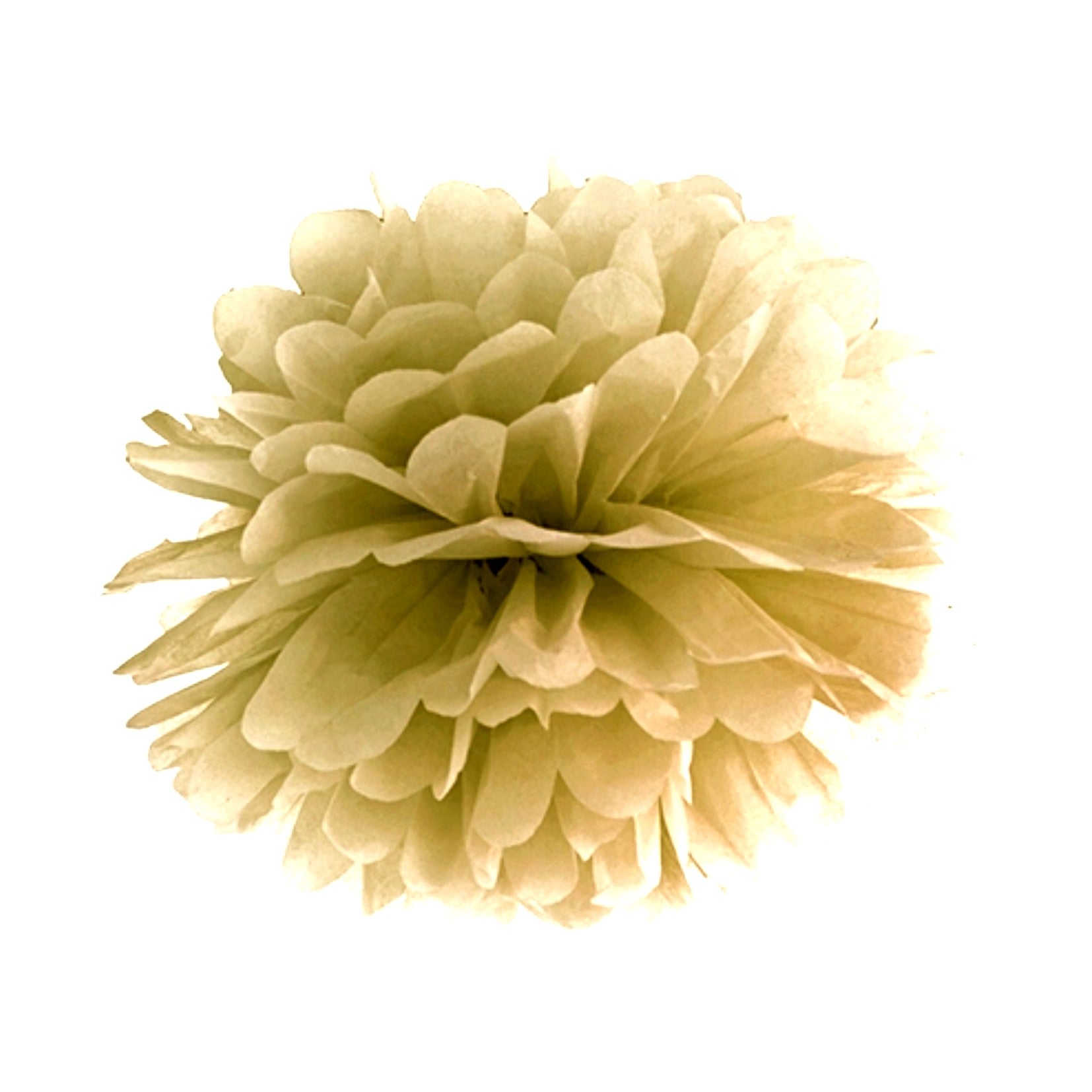 Gold Puff Ball 25cm,[product type] - Baby Showers and More