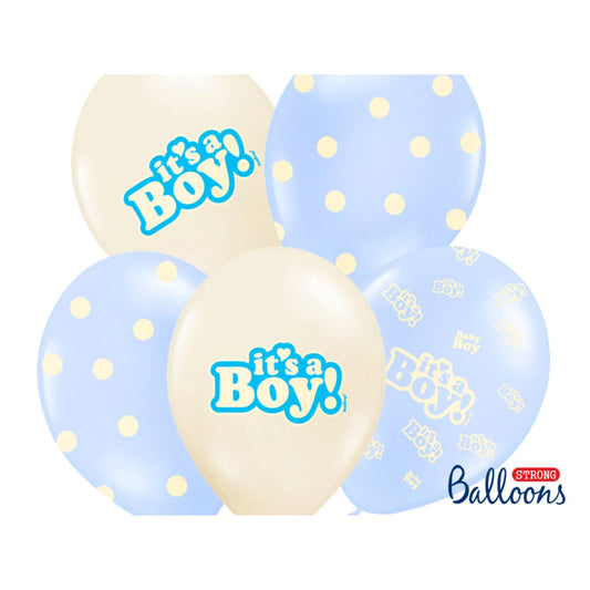 It's A Boy Balloons,[product type] - Baby Showers and More