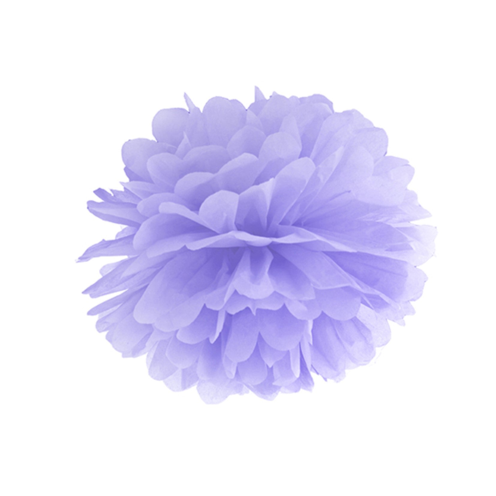 Lilac Puff Ball 25cm,[product type] - Baby Showers and More