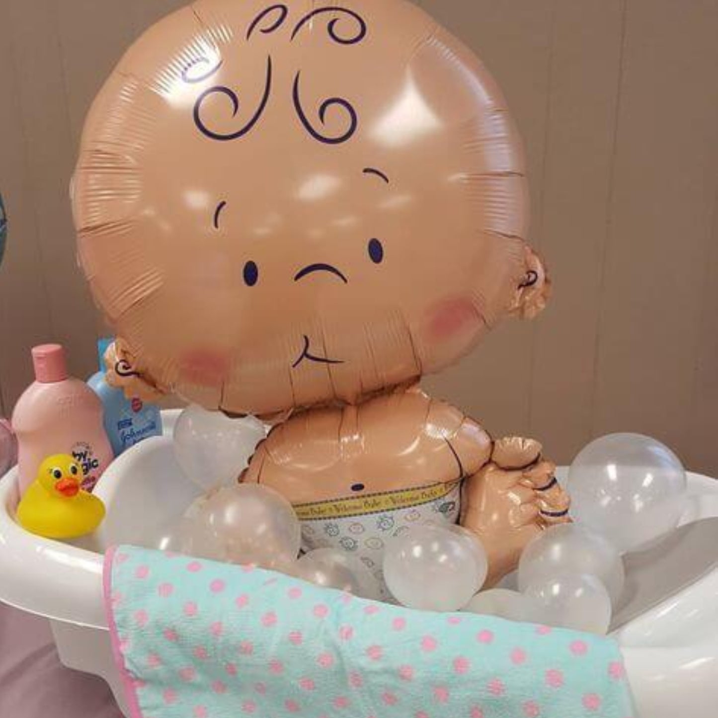 Sitting Baby Balloon Decoration Air-Fill