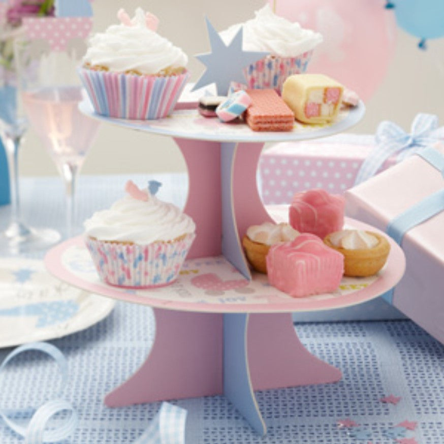 Tiny Feet Cake Stand,[product type] - Baby Showers and More