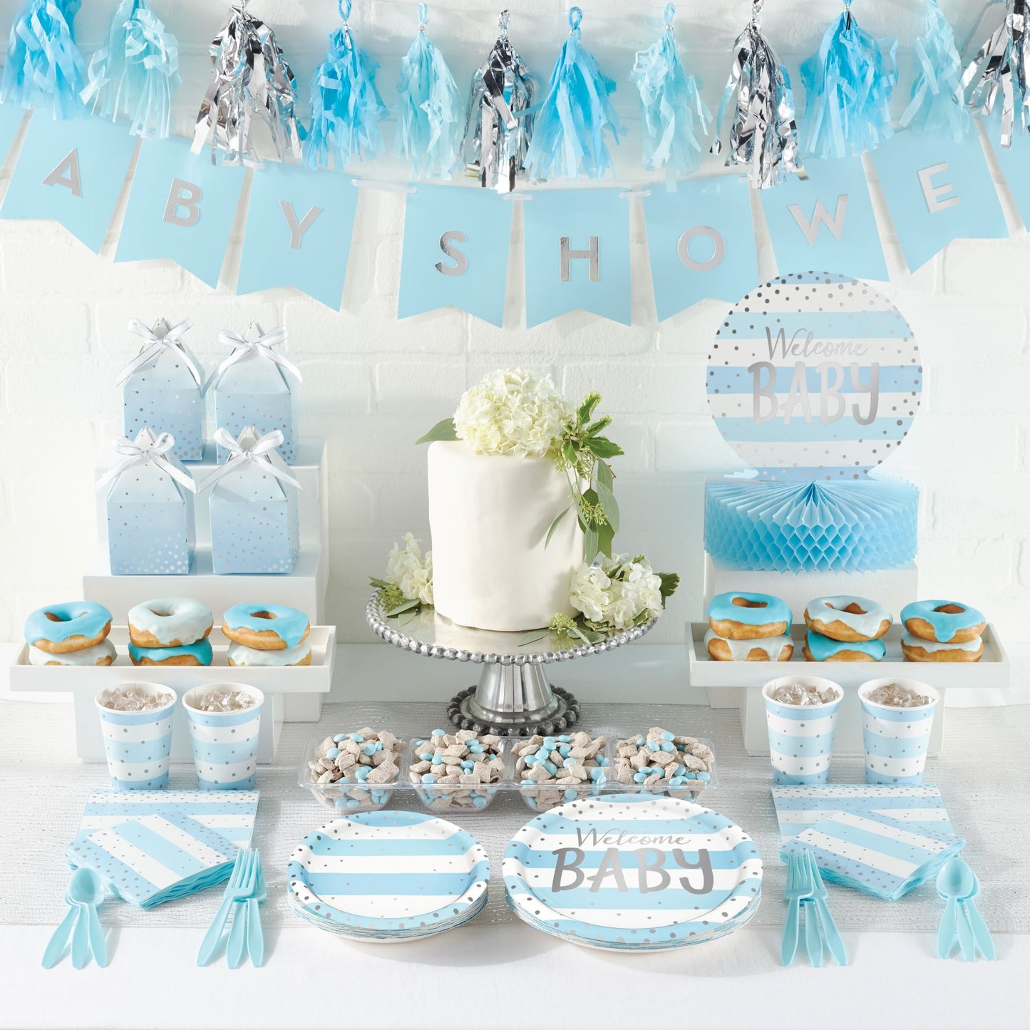 Welcome Baby Boy Invitations