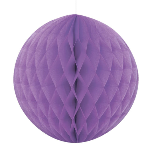 Purple Honeycomb Ball,[product type] - Baby Showers and More