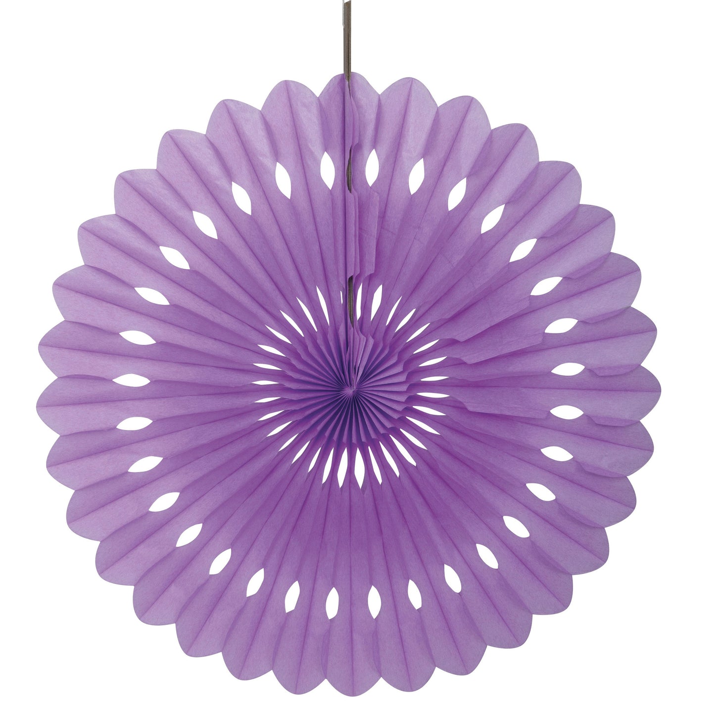 Purple Decorative Fan,[product type] - Baby Showers and More